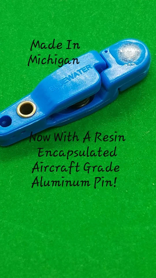 2 PACK BLUEWATER OFFSHORE PLANER BOARD RELEASE W/ALUMINUM PIN - Image 4 of 4