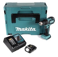 Makita Ddf 459 RA1J Akku Bohrschrauber 18 V 45 Nm + 1X 2,0 Ah Akku + LadegeräT