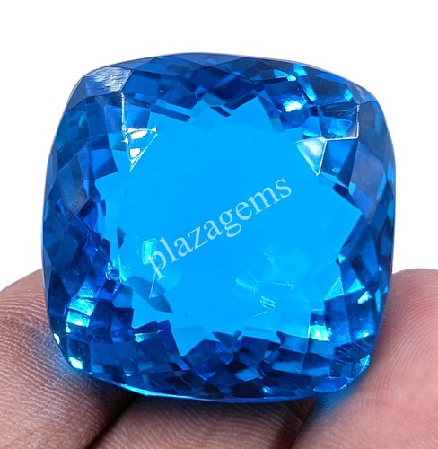 171.35 CT EGL CERTIFIED CUSHION CUT BLUE AQUAMARINE LOOSE GEMSTONE 5ATQ - Picture 5 of 8