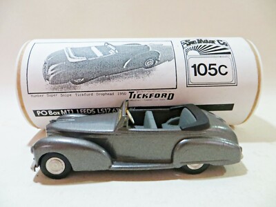 SUN MOTOR CO 105c '1950 HUMBER SUPER SNIPE DROPHEAD COUPE' SILBER. 1:43. MIB.