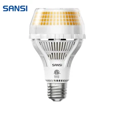 SANSI LED Light Bulb 5000lm 30W=300W 3000K Warm White Energy saving Long Lasting