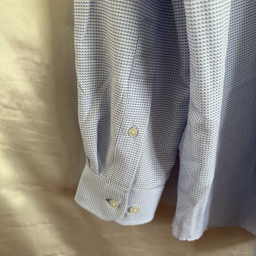 Report Collection Men’s Slim Fit Geo Print Button Front Shirt Size XL - Picture 3 of 10
