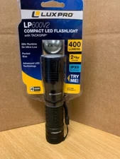 Lux-Pro 400-Lumen LED Miniature Flashlight (Battery Included)