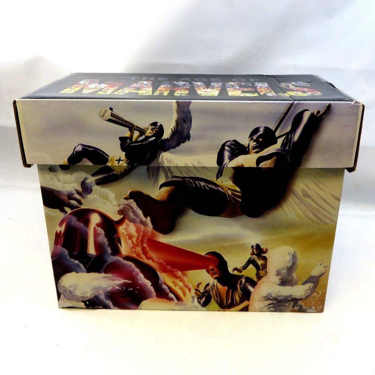 AGE OF MARVELS (ALEX ROSS!) Printed Comic Short Box Storage Marvel