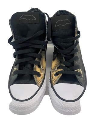 Converse Chuck Taylor 154901C High Top Dc Comics Batman Sneakers Size M4 W6