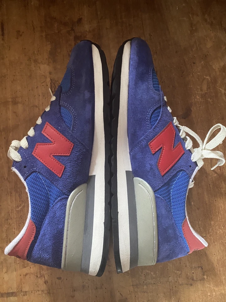 OG New Balance M990SB Navy MADE IN USA Premium Quality 1500 998 999 1906r Vtg - Photo 4/4