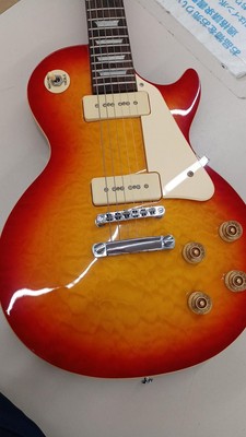 Playtech Lp-500 P-90 Electric Guitar