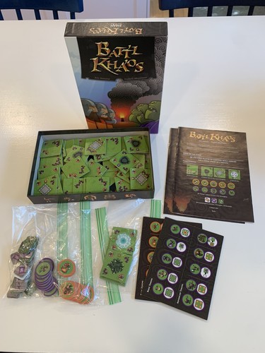 Batt'l Kha'os (Battle Chaos) Tile Board Game by Z-Man Games 2009, Complete VG - Picture 8 of 8