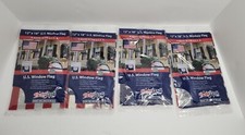 U.S. Window Flag 12" x 18" by Betsy Flags Indoor, Outdoor Made in USA Lot of 4