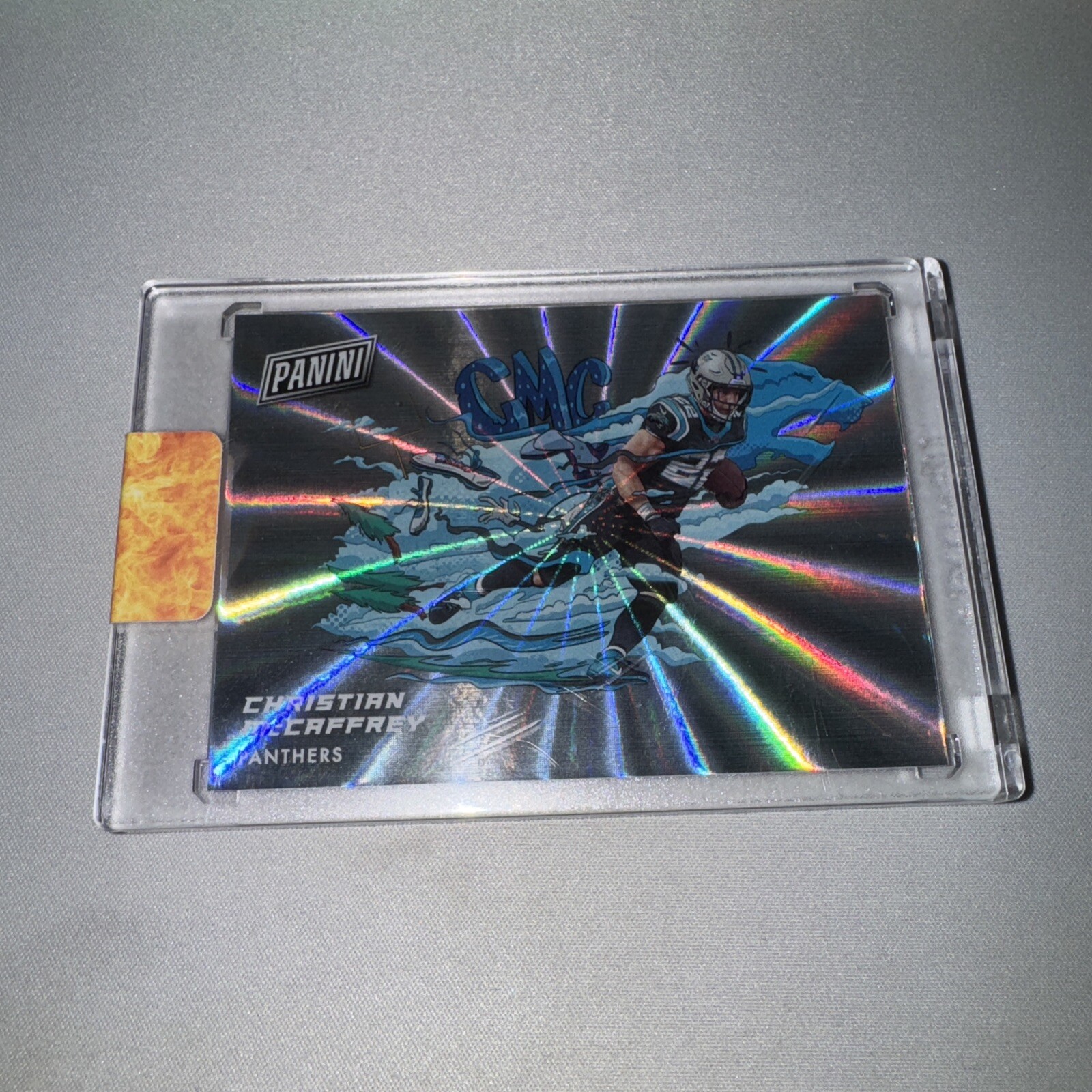 CHRISTIAN MCCAFFREY 2020 PANINI #OH-7 ON THE HORIZON SSP PANTHERS NINERS