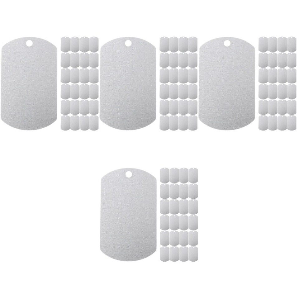 4 Count Ear Tags for Cattle Puppy Id Dog Collar Name Plate Pet eBay