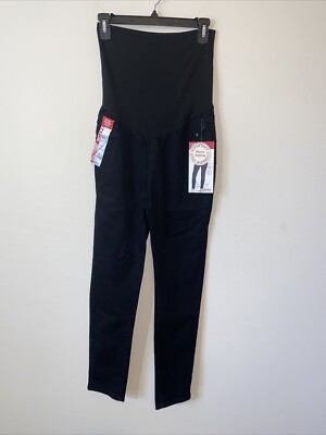 SONG Maternity Jeggings Jeans Size MEDIUM Black Curvy Skinny Maternity Rayon NWT