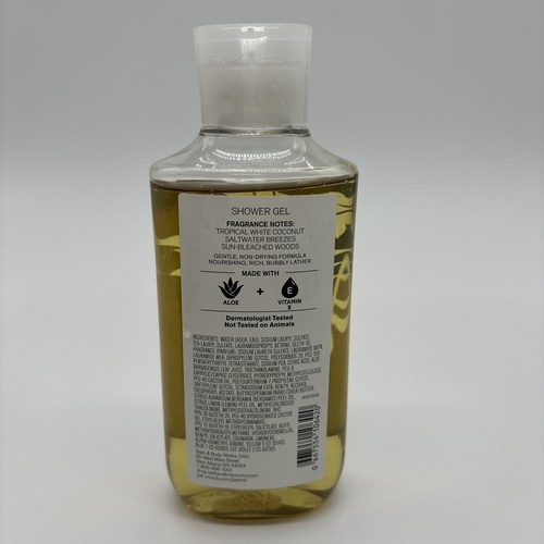 Gel de ducha Bath and Body Works 10 oz WAIKIKI BEACH COCO Aloe + Vitamina E - Imagen 2 de 5