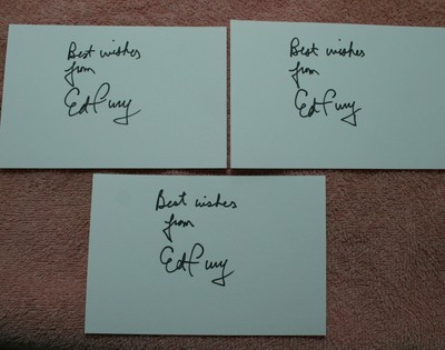 ED-FURY-Three-Signed-Autographed-Index-Cards-Bodybuilder-Physique-Model-Gay