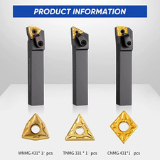 5/8 MWLNR Lathe Excircle Indexable Carbide Tu...