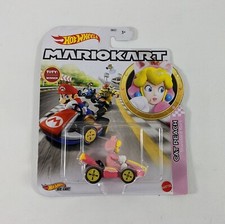 Mattel Hot Wheels Car Mario Kart Nintendo Collection CAT PEACH Standard Kart NEW
