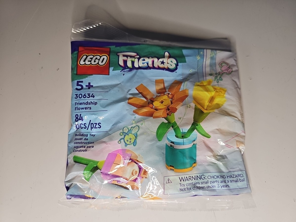LEGO FRIENDS: Friendship Flowers 30634 Orange Daisy Yellow Rose