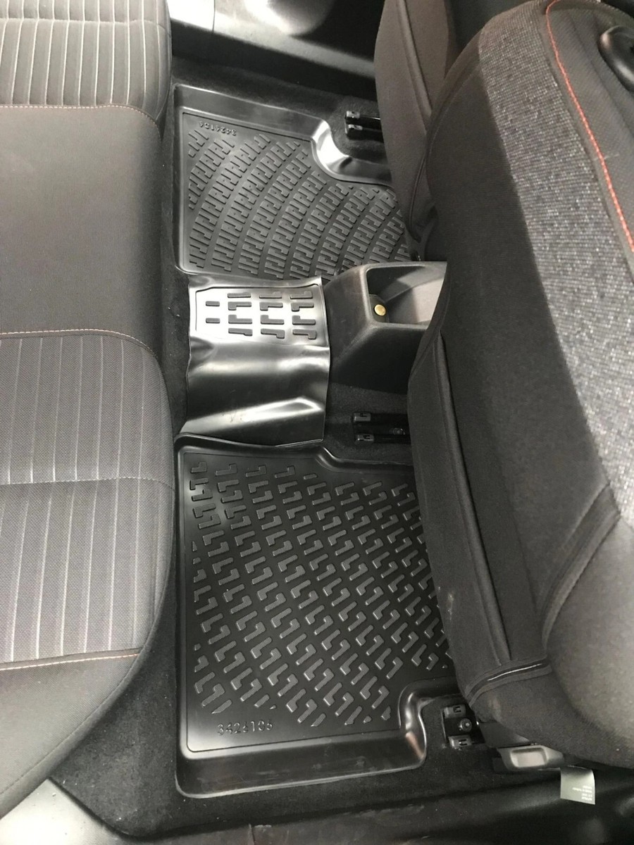 Tapis Anti-poussière LANGBEAN 12Pièces Pour Peugeot 2008/e-2008 2020-2024 - Noir