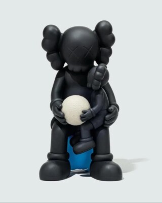 NEW 2025 KAWS Holiday Thailand Vinyl Figure BLACK LIMITED (BNIB, Ready to ship!)