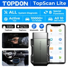 TOPDON Topscan Lite Wireless BT OBD2 Scanner Bidirectional Scan Diagnostic Tool