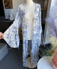 Etoile Floral Kimono Top coverup cottagecore goth free people hippie bridal Boho