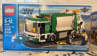 LEGO CITY: Garbage Truck 4432 Retired Set Resealed with Box & Instruction Manual