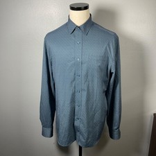 Nick Graham Everywhere Men's Large Stretch Modern Fit Dress Shirt