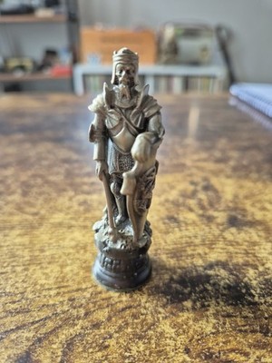 Danbury Mint Royal Selangor Camelot Zinn Schachfigur - Sir Mordred - König - Bl