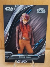 2024 Topps Chrome Black Star Wars Sabine Wren 8