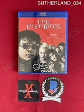 Kiefer Sutherland autographed signed The Lost Boys Blu-Ray Beckett COA