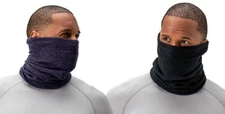 Men's 2 Pack Thermal Fleece Neck Warmer Winter Protection Windproof Gaiter (B...