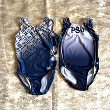GK Elite PSU Penn State Girls Dance Gymnastics Leotards Lot 2 Small/Medium Flaw