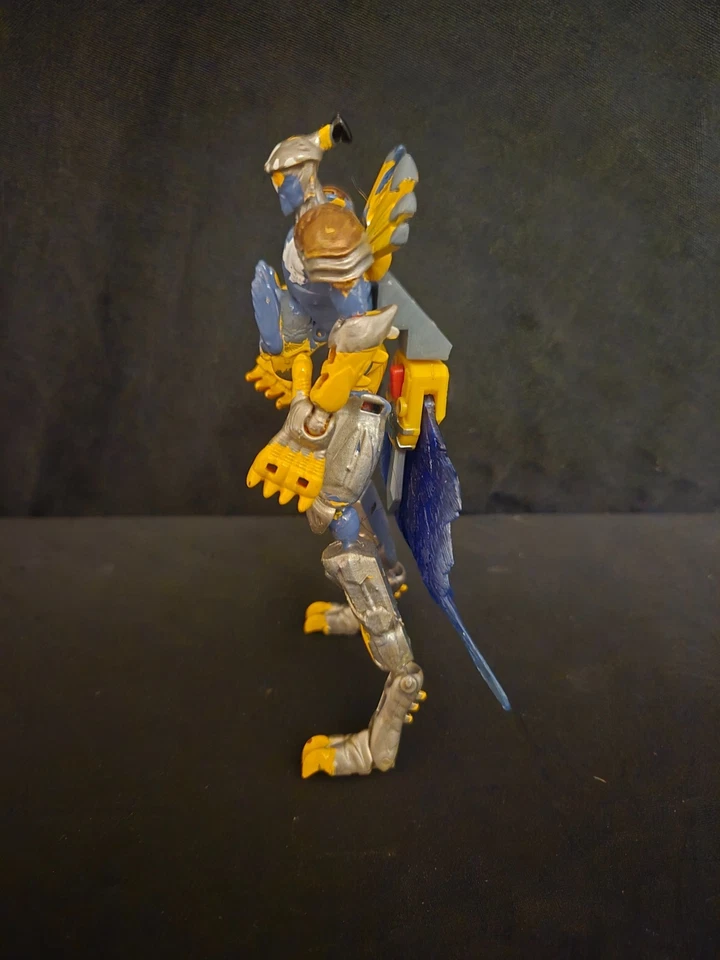 Transformers Beast Machines Silverbolt custom painted with upgrade Wars Return - Image 4 of 4