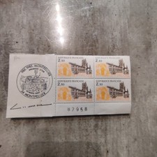 n 2350 Timbres premier jour Montpellier 985-1985 Signé P.Albuisson