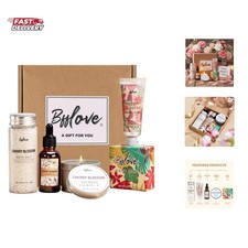 BFFLOVE Gift Set for Women - 5pcs Cherry Blossom Spa Gifts for Women, Birthda...