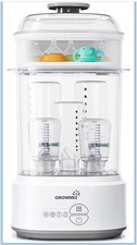 Grownsy Bottle Sterilizer and Dryer LS-BE916 - Steam Cleaning for Baby Bottles