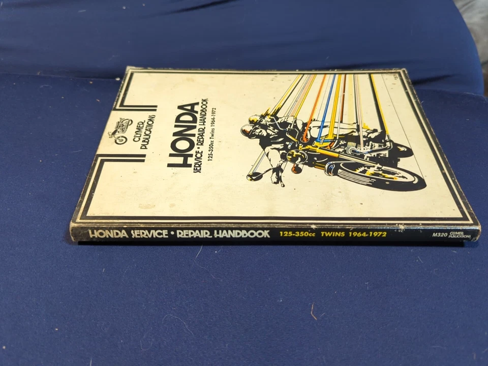 Manual de reparación de servicio Honda CLYMER Publications 125 - 350 cc gemelos 1964 - 1972 Foto 2 de 4