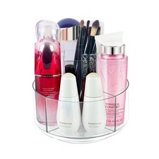 360 Rotating Makeup Organizer Clear Lazy Susan Organizer For Vanity Cosmetic Dis