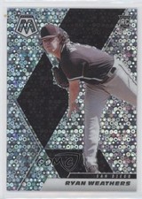 2021 Panini Mosaic Rookie Variation Quick Pitch Prizm Ryan Weathers #RV-62 0oe