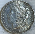 1887 Morgan Silver Dollar Uncertified Circulated Condition