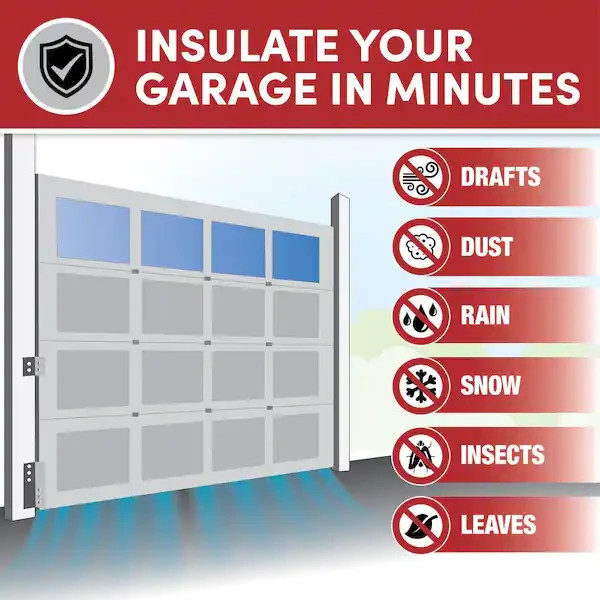 9 ft. Garage Door Bottom Seal Kit - 2 1/4 in.