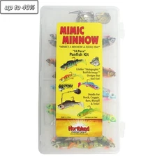 Northland Tackle Mimic Minnow Panfish Kit - Freshwater, Assorted Colors