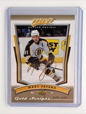 2007-08 Upper Deck MVP - Marc Savard #49 Gold Scripts /100