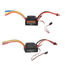 Contrôleur de vitesse de moteur ESC sans balais 60 A avec dissipateur thermique