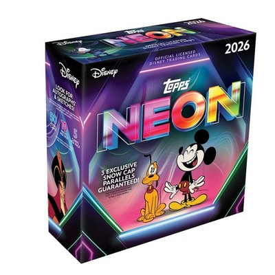 2026 Topps Disney Neon - Mega Box - IN HAND - Quick Ship