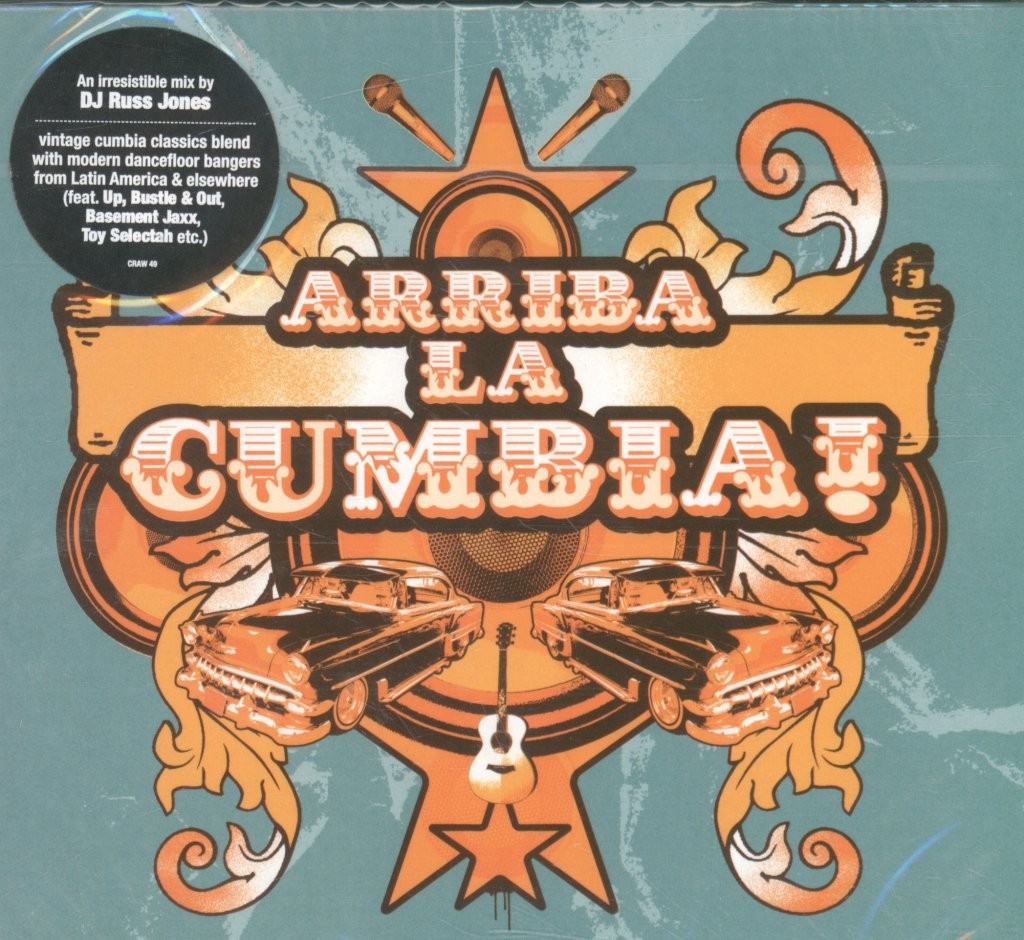 Various Artists Arriba La Cumbia! CD Belgium Crammed Discs 2008 in tri-fold