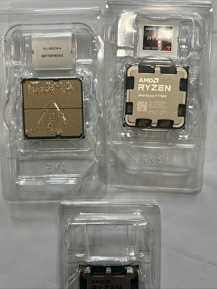 Процессор настольный AMD Ryzen™ 7 7700X 8-ядерный, 16-поточный разблокированный - Изображение 3 из 3