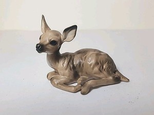 Josef Original Large Woodland Brown Fawn 3"x2" Inches Real Nature Series