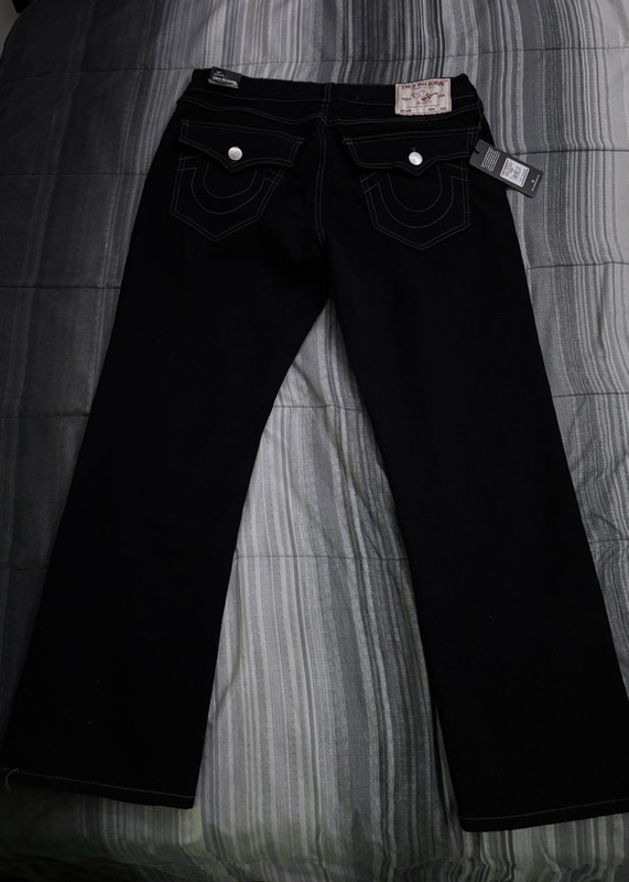 BRAND NEW Mens True Religions Size 34x30 Jeans