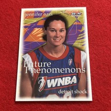 1999-00 Hoops WNBA Jennifer Azzi #104 (RC) Rookie Card. rookie card picture
